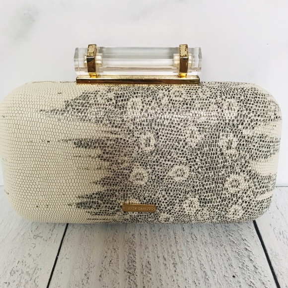 Vince Camuto Snakeskin Clutch - Picture 5 of 5